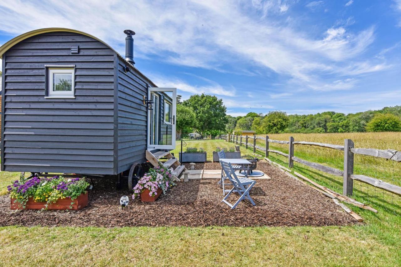 Villa Crabden Shepherd Hut - Blendworth Waterlooville Exterior foto